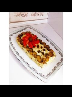 عکسی از دستور سالاد الویه بدون مرغ