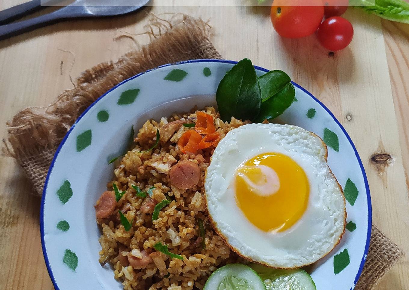 Bagaimana Membuat Nasi Goreng Daun Jeruk yang Lezat