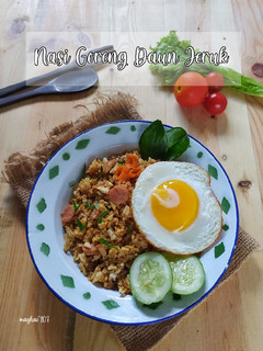 Foto resep Nasi Goreng Daun Jeruk