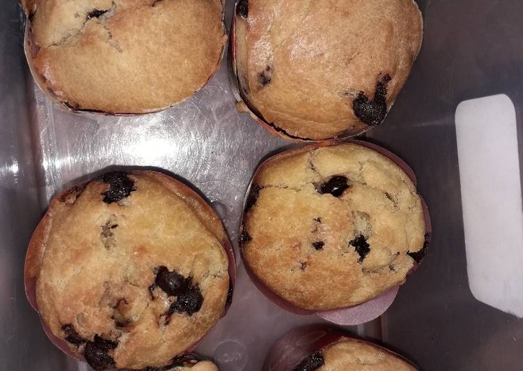Resep Muffin Vanila Choco Chips, Menggugah Selera
