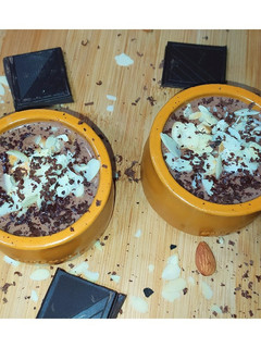 Una foto de Cremoso de chocolate keto