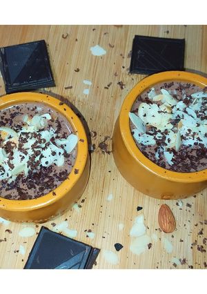 Una foto de Cremoso de chocolate keto