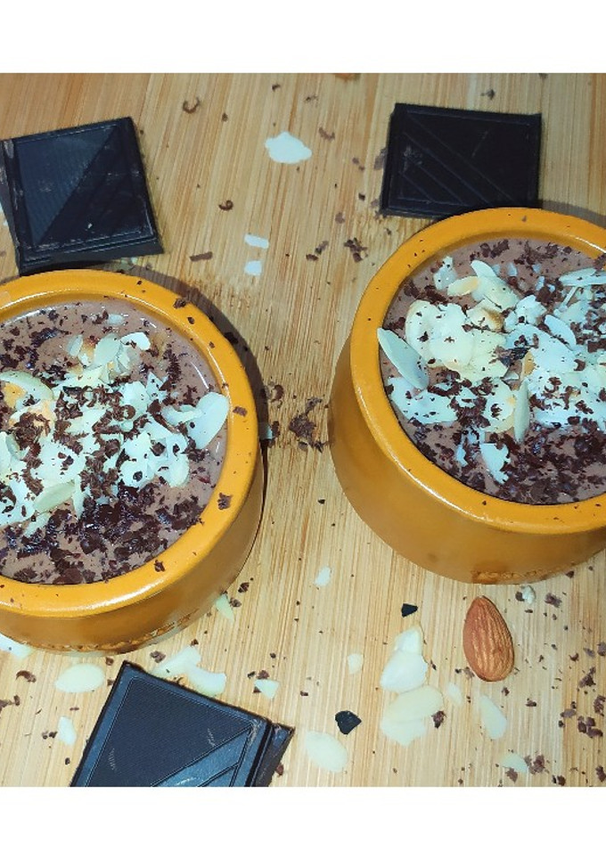 Una foto de Cremoso de chocolate keto