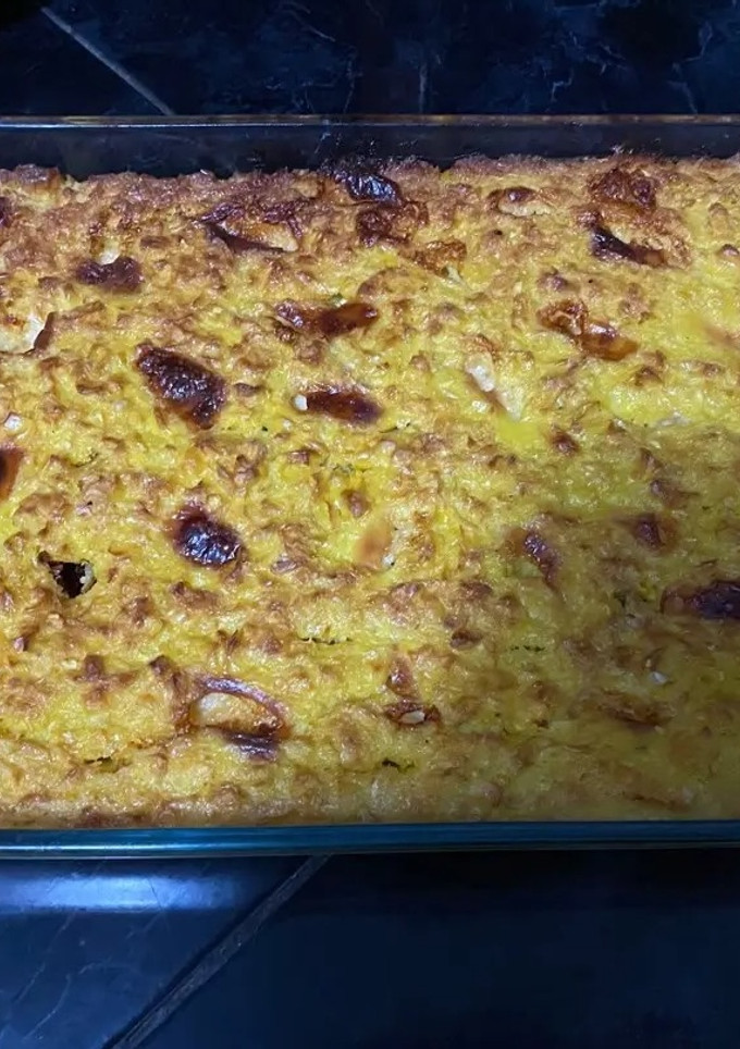 Una foto de Chipa guazú en licuadora