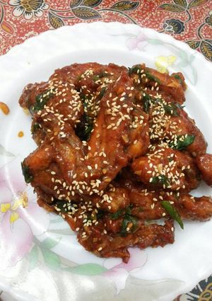 Foto resep Chicken wing saus tiram