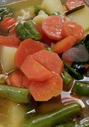 Foto resep Sup sayur makaroni