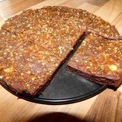 A picture of Vegan Sweet Potato Brownie (oil-free and gluten-free).