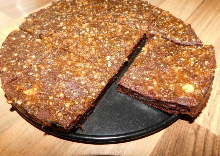 Recipe of Speedy Vegan Sweet Potato Brownie (oil-free and gluten-free)