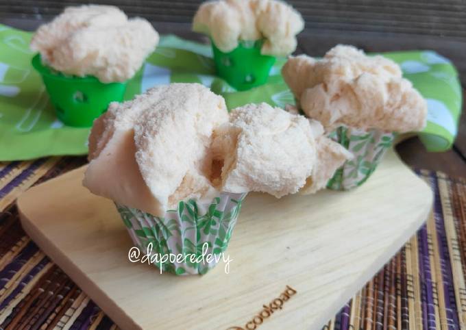 Resep Bolu Kukus Mekar Anti Gagal (Metode All in One), Lezat