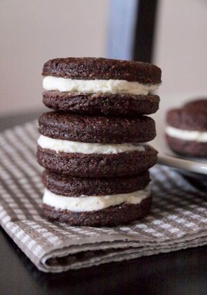 Zdjęcie przepisu Ciasteczka oreo.
