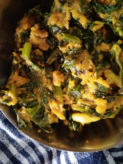મૂળા ની ભાજી નું ખારીયુ (Mooli Bhaji Khariyu Recipe In Gujarati) રેસીપી મુખ્ય ફોટો