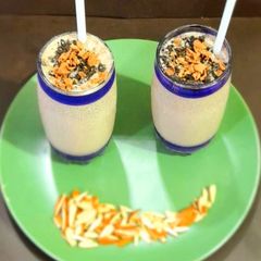 A picture of Dairy milk shake.