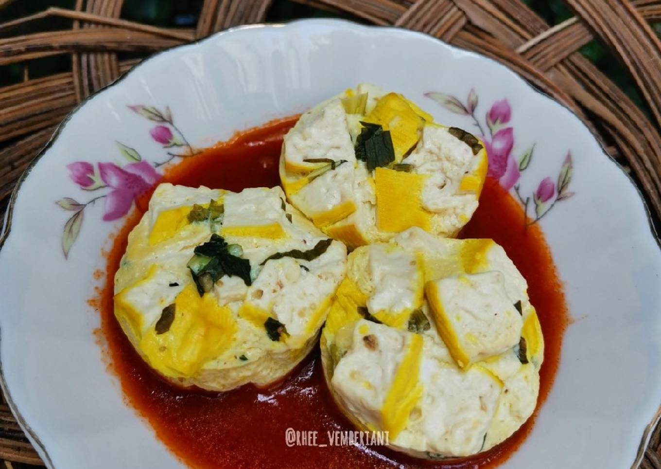 Tahu Telor Asam Manis