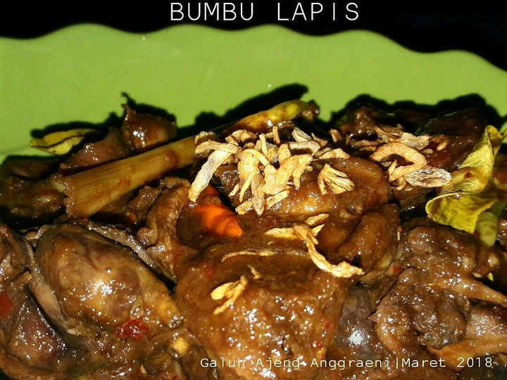 Langkah Mudah untuk Membikin Resep Ampela ati ayam bumbu lapis yang  Bikin Ketagihan Anti Ribet, Bisa Manjain Lidah