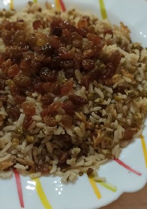 عکسی از دستور ماش پلو