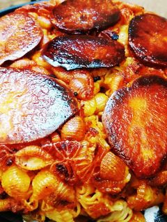 عکسی از دستور ماکارونی ساده