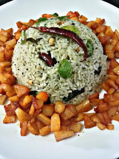 புதினா ரைஸ் செய்முறை முக்கிய புகைப்படம்