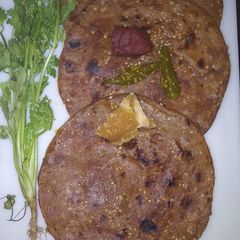 A picture of Beetroot Spicy Paratha.