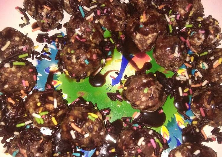 Bola bola coklat marie