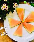 Ăn dặm- pudding dưa hấu