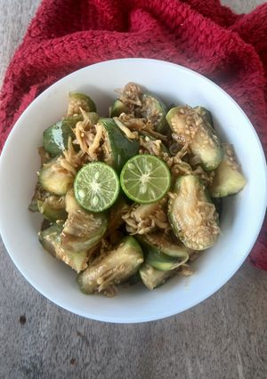 Foto resep Oseng Terong Teri