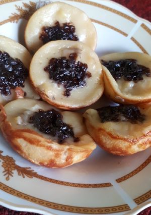 Foto resep Kue Lumpur isi pisang gepeng/saba
