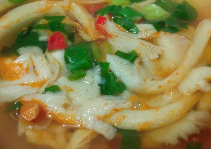 Resep Jamur Merang Ala Tom Yum Oleh Anisa Cookpad