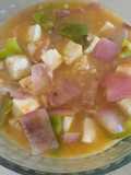 Paneer in white chili sauce