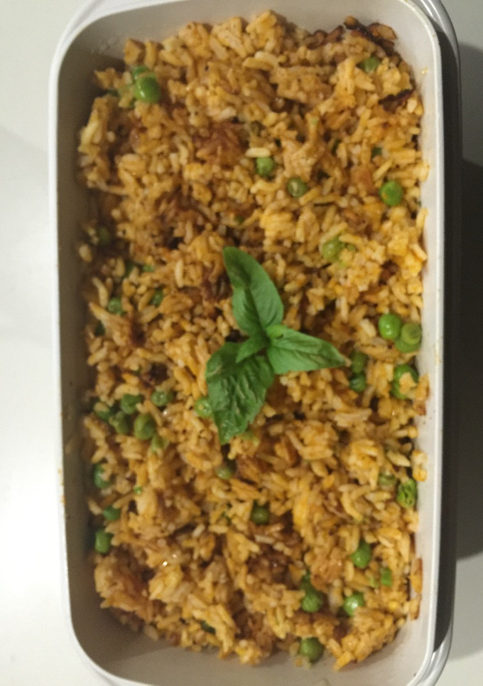 Una foto de Arroz con Guandules Secos