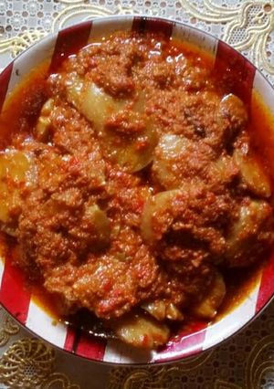 Foto resep Jengkol Balado Pati Santan (Santan Kental)