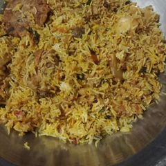 A picture of Dum biryani.