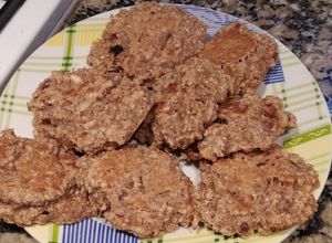 Una foto de Galletas de avena, manzana y frutos secos 🍏🥜🍪