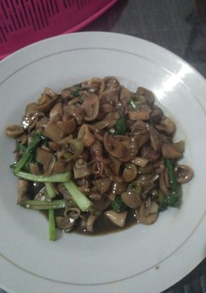 Foto resep Tumis jamur kancing pok coy