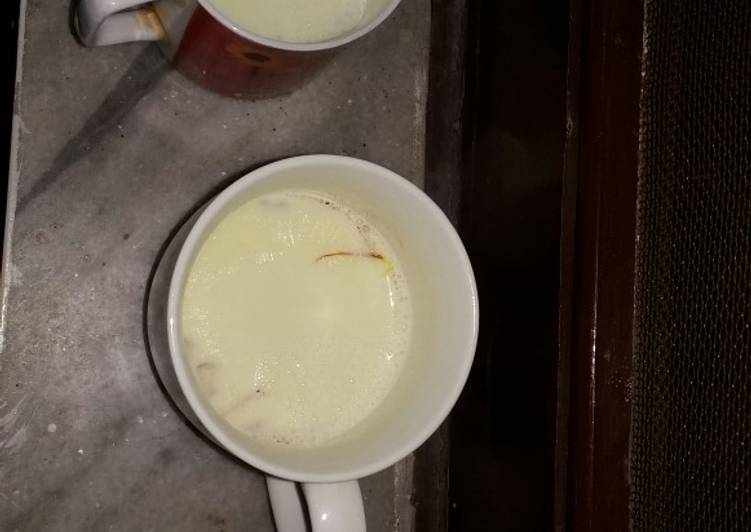 Badam kesar milk