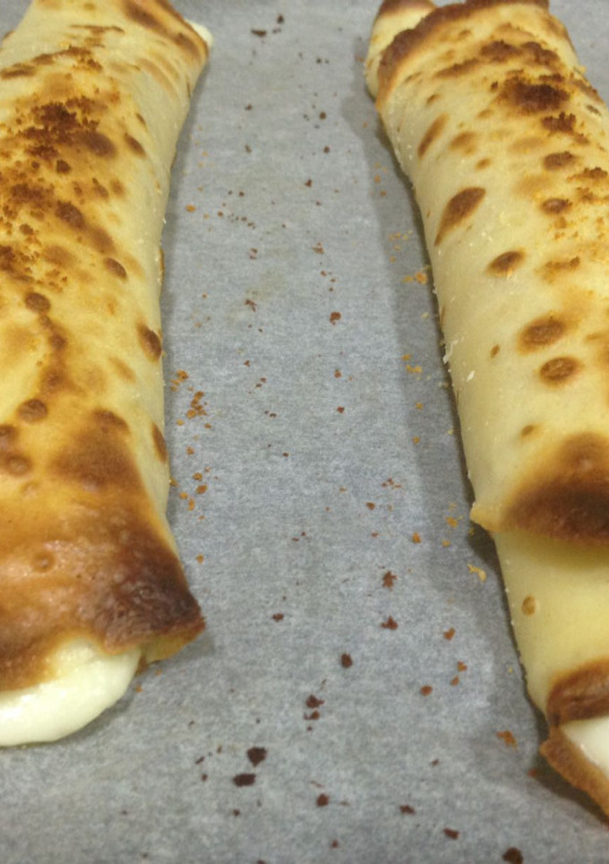 Una foto de Crepes salados