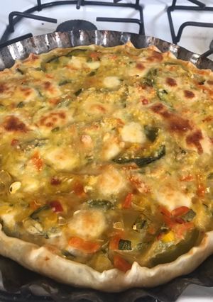 Una foto de Tarta Mix de Verduras