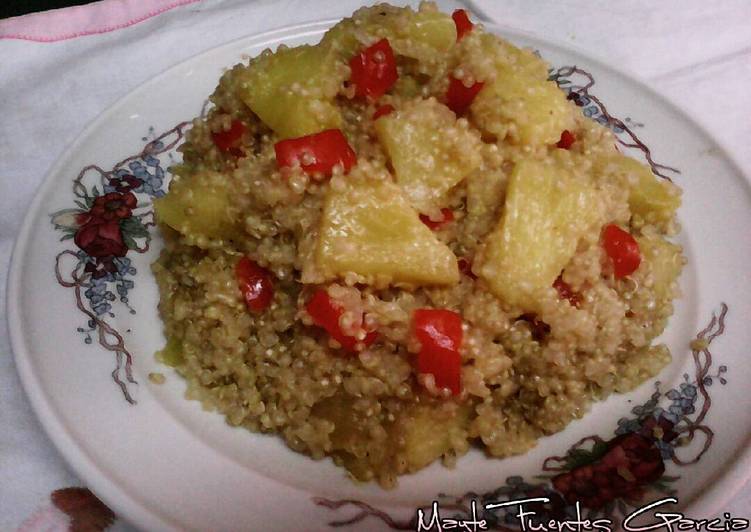 Quinoa con piña