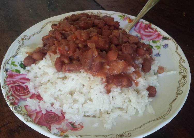 Easiest Way to Make Quick Rice &amp; beans