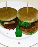 Cannellini Beans and Beet Burgers