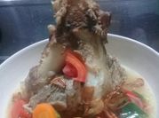 Gambar sup tulang sumsum sapi