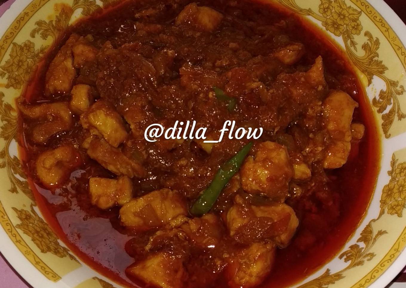 Ayam Manis Balado #FestivalResepAsia #Indonesia #DagingAyam