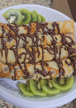صورة لوصفة 🥟🍫 كريب شوكولا
