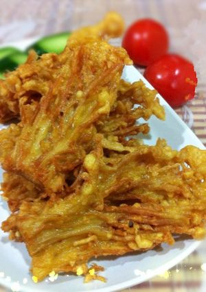 【酥炸金針菇】 的食譜成品照片