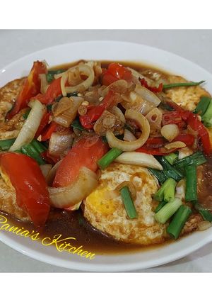 Foto resep Telur Ceplok Saus Tiram