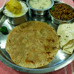 A picture of Puran Poli.