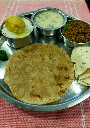 A picture of Puran Poli.