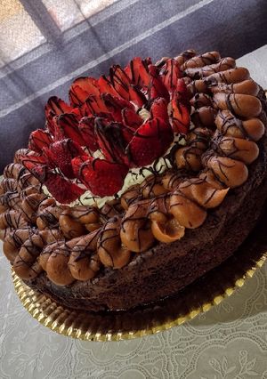 Una foto de Torta de brownie 🍰