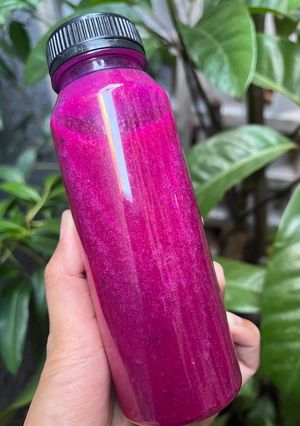 Foto resep Jus pisang+buah naga+kurma