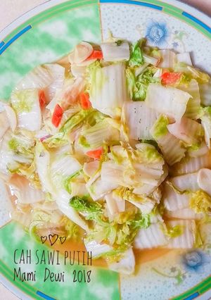 Foto resep Cah Sawi Putih Pedas
