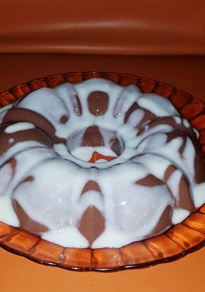 Foto resep Puding Coklat with Vla